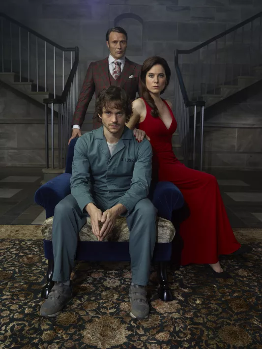Caroline Dhavernas, Mads Mikkelsen, Hugh Dancy