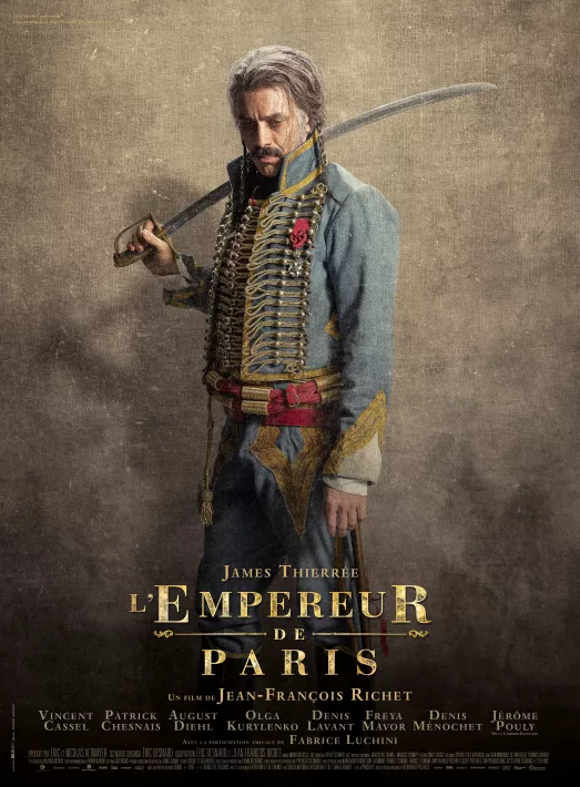 L'EMPEREUR DE PARIS - Affiche Personnage (James ThierrĂ©e)