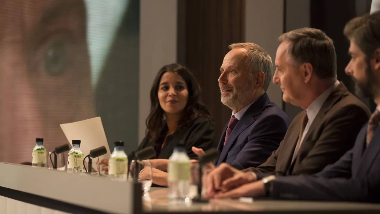 A MAN IN A HURRY - Still