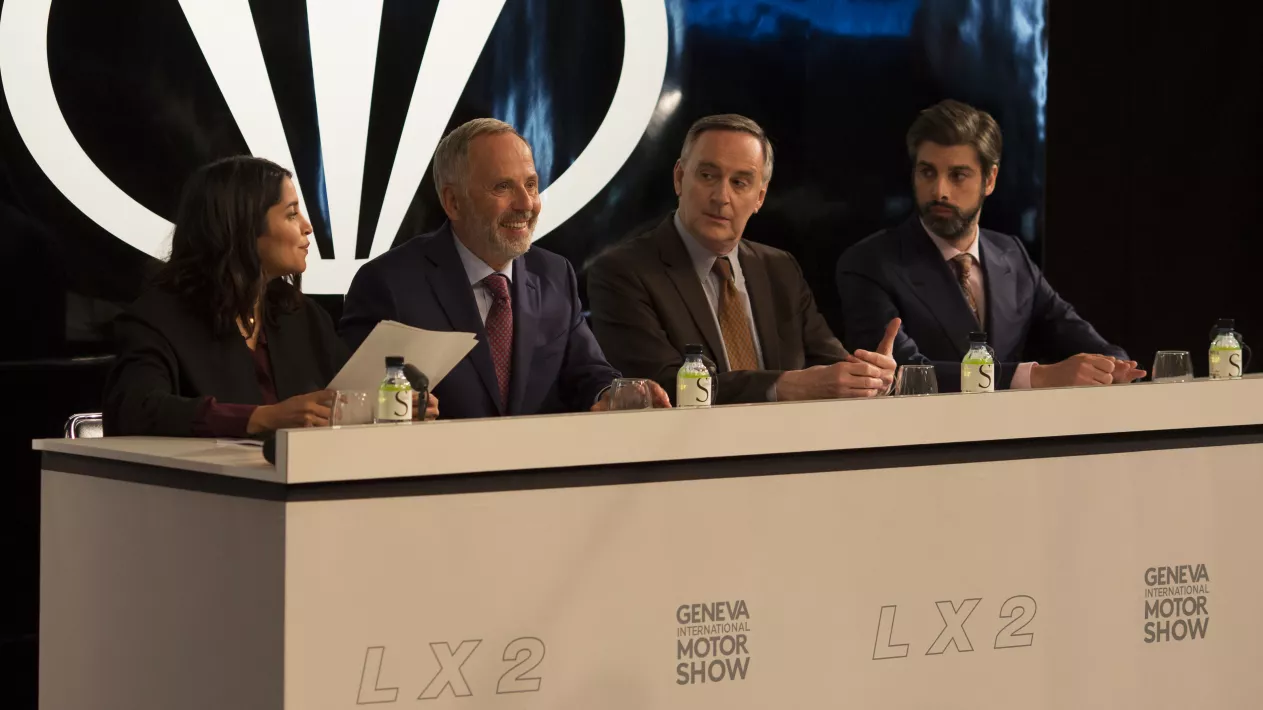 A MAN IN A HURRY - Still