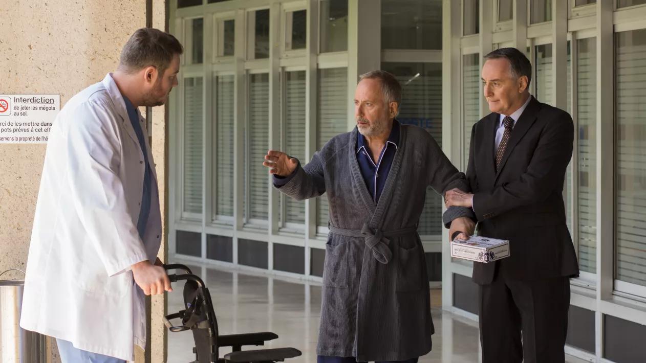 A MAN IN A HURRY - Still