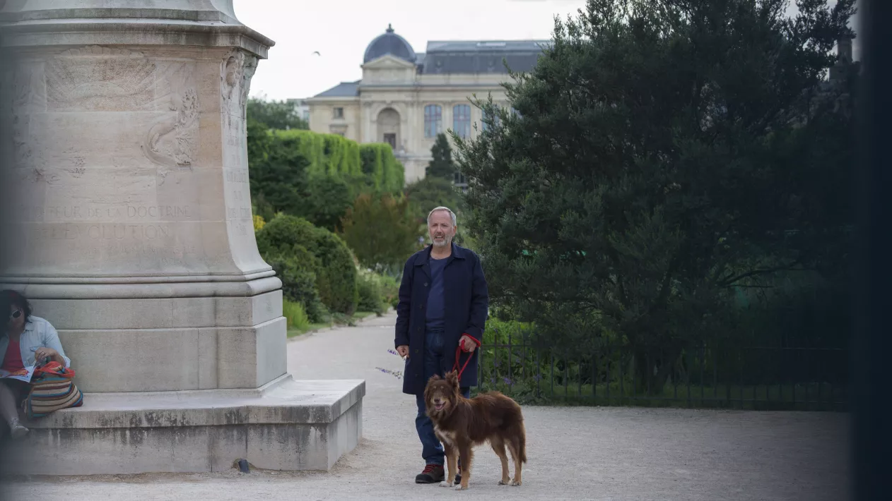 A MAN IN A HURRY - Still