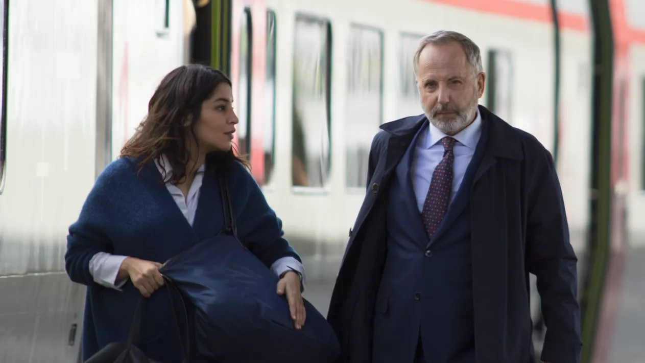 A MAN IN A HURRY - Still