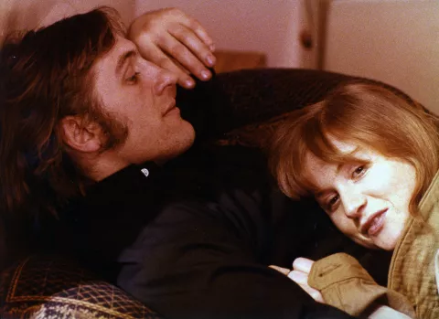 LOULOU - Still of Isabelle Huppert & GĂ©rard Depardieu