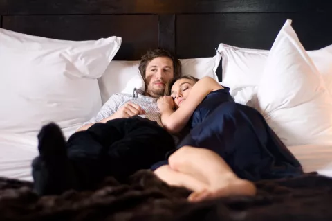 Keira Knightley & Guillaume Canet