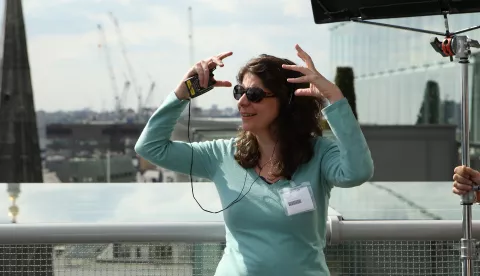 LATE BLOOMERS - Still of Julie Gavras