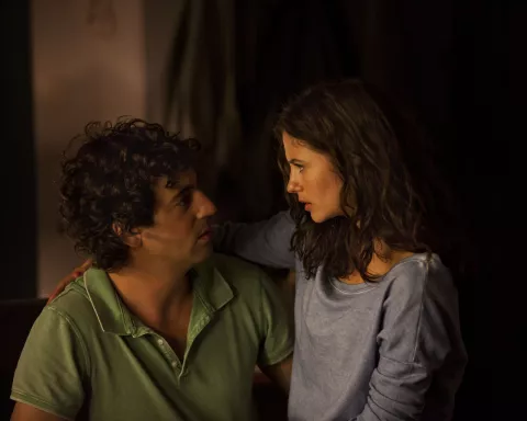 THE BRATS - Still of  MĂ©lanie Bernier and Max Boublil