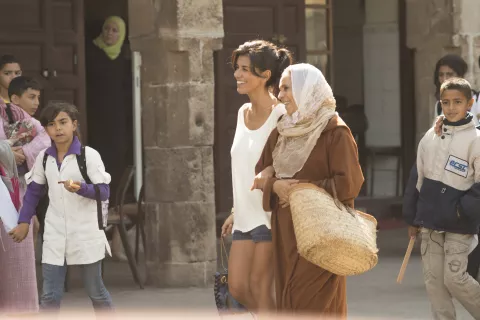 PARIS OR PERISH - Still of Reem Kherici and Fatima Naji
