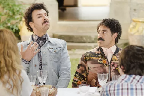 VIVE LA FRANCE - Still of MichaĂ«l Youn and JosĂ© Garcia