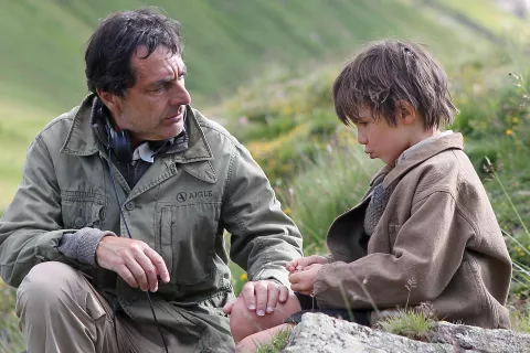 BELLE ET SEBASTIEN Jeu Presse (Felix Bossuet et Nicolas Vanier)