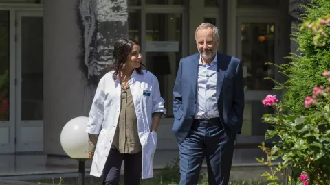 A MAN IN A HURRY - Still