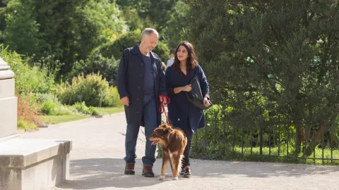 A MAN IN A HURRY - Still